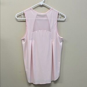 Lululemon Tank Top Pleated Back w/Mesh Sz6